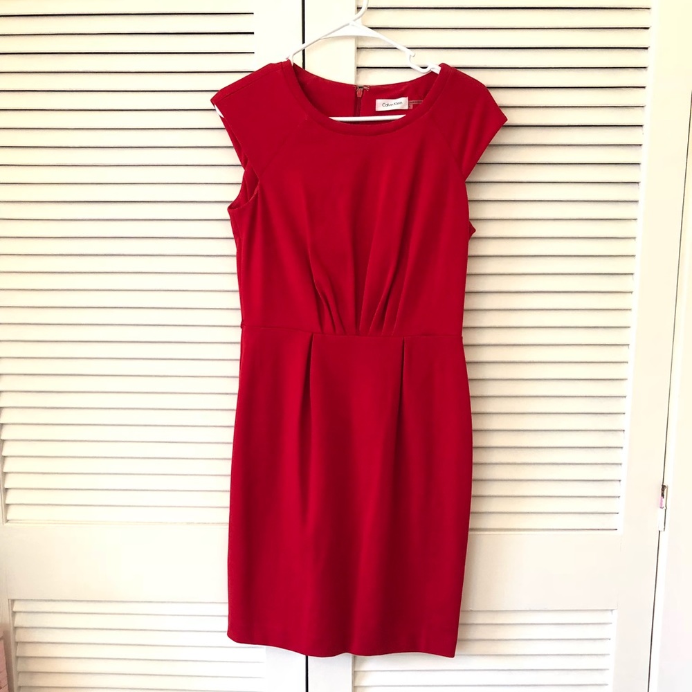 Red dress